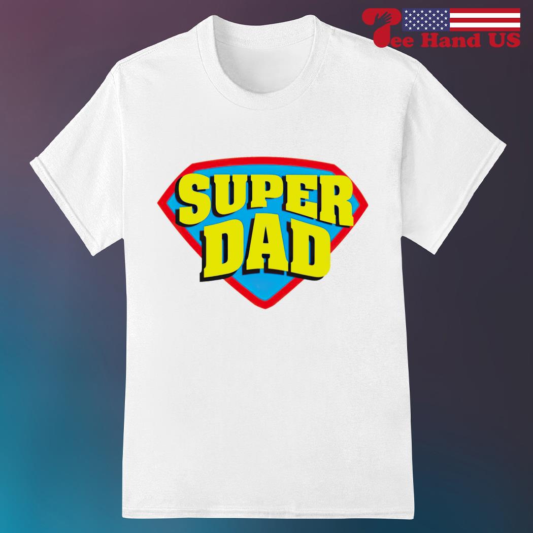 Super dad logo shirt