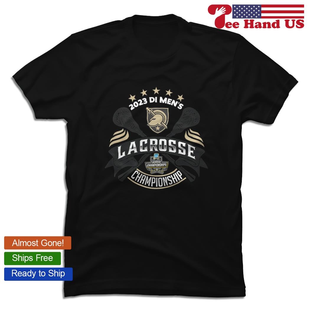 2023 Division I Men's Lacrosse Championship Army Black Knights shirt