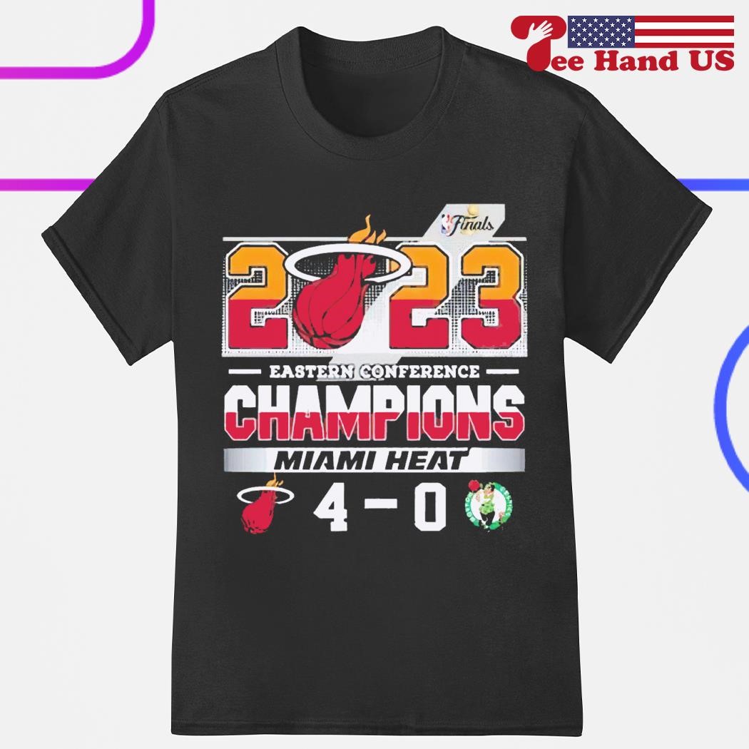 2023 Eastern Conference Champions Miami Heat 4-0 shirt