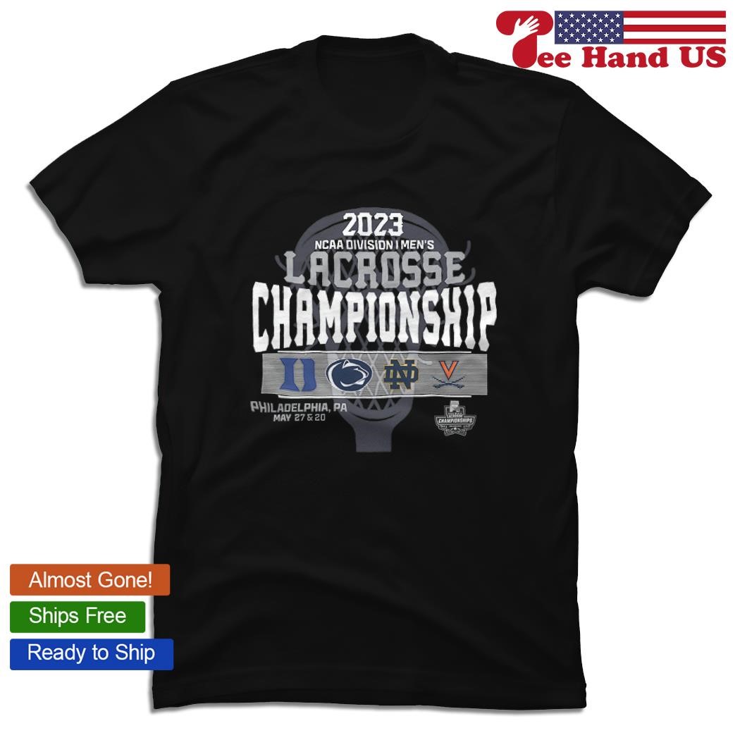 2023 NCAA Division Lacrosse Championship Logo Teams shirt