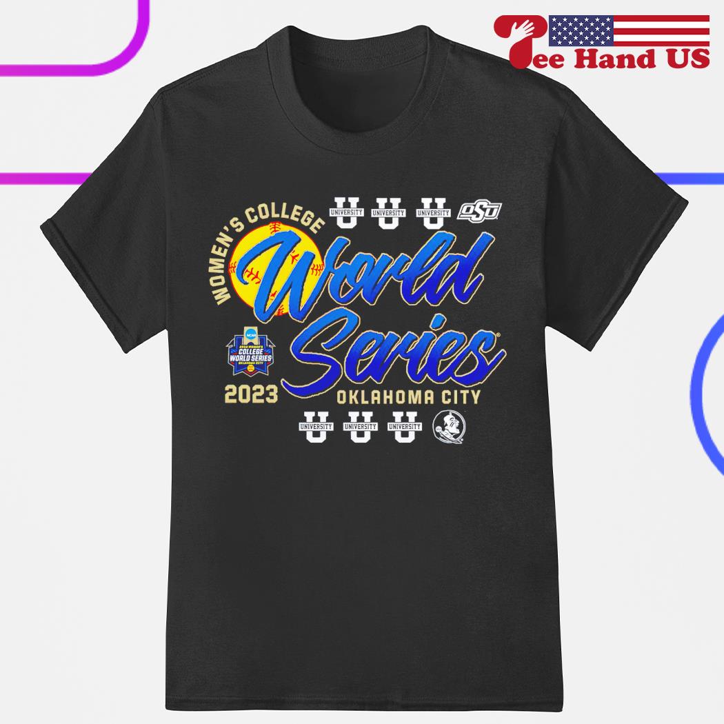 2023 Women's Softball College World Series Group shirt