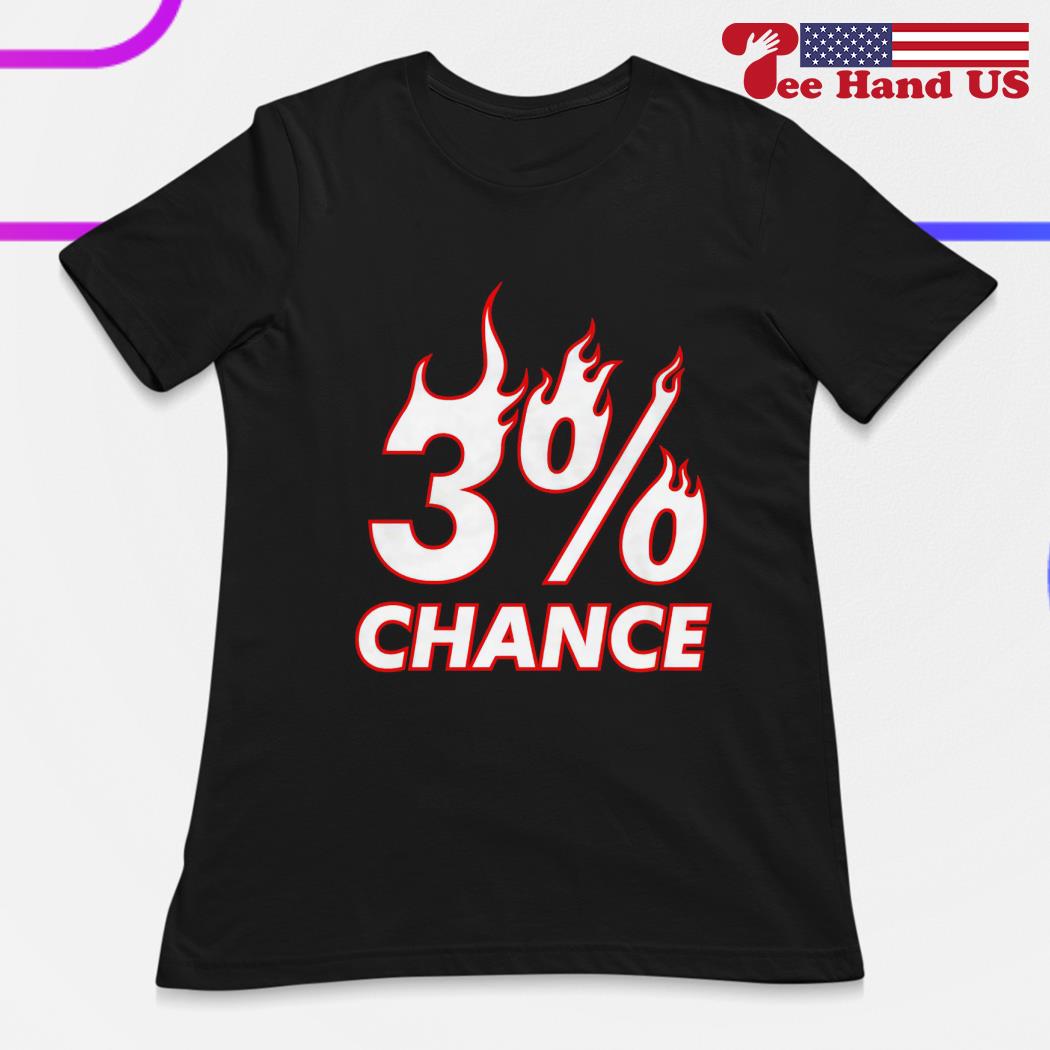 3% Chance Miami Heat Shirt