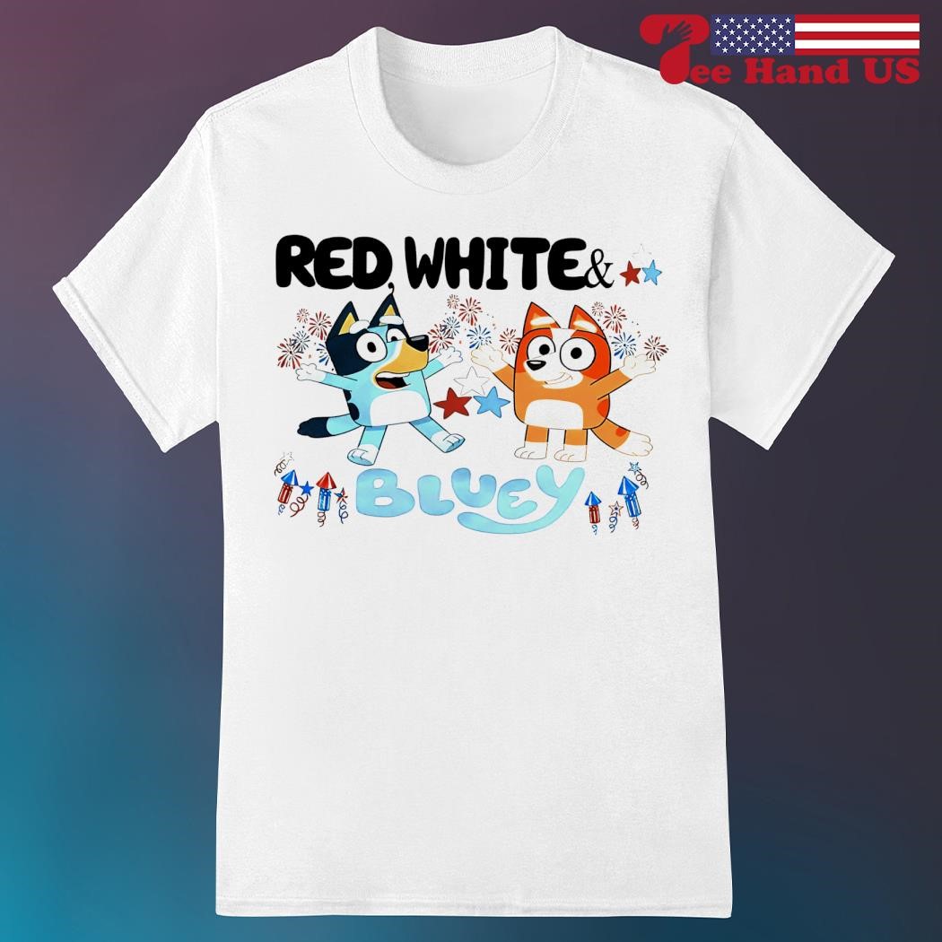 Red White Bluey Shirt