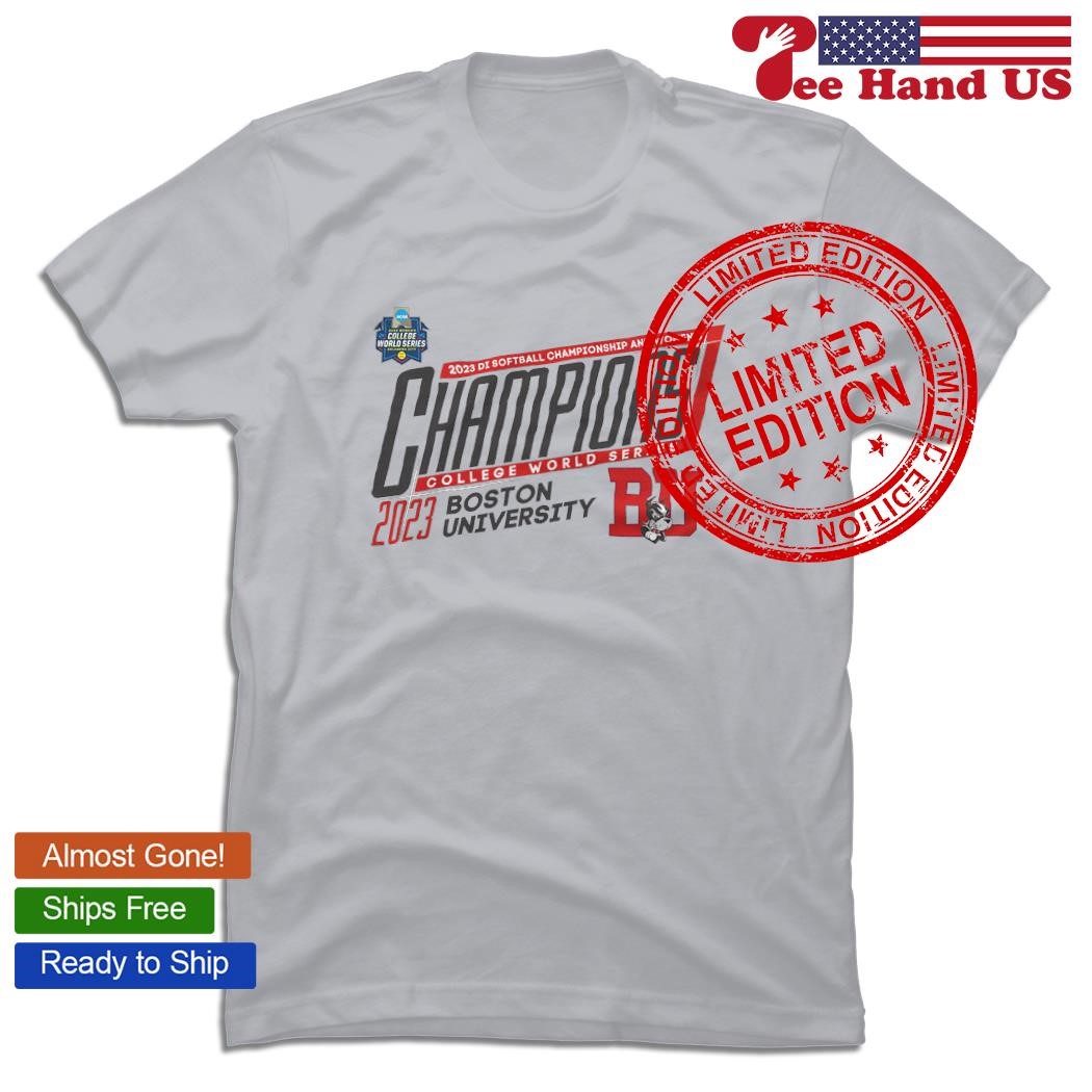 Boston university 2023 Division I softball women's champions college world  series championship Shirt, hoodie, sweater, long sleeve and tank top