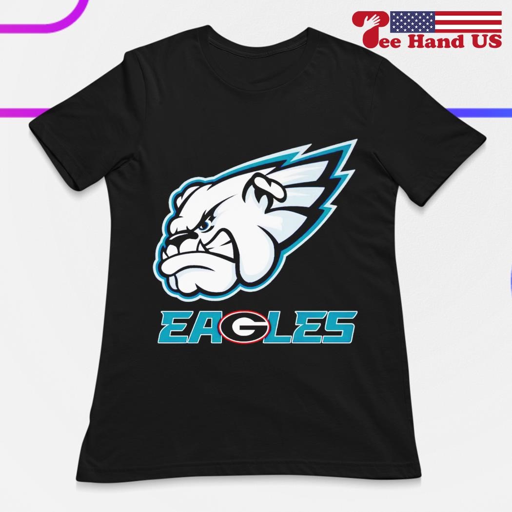 Philadelphia Eagles Bulldogs Georgia Bulldawgs Logo Shirt - Teespix - Store  Fashion LLC