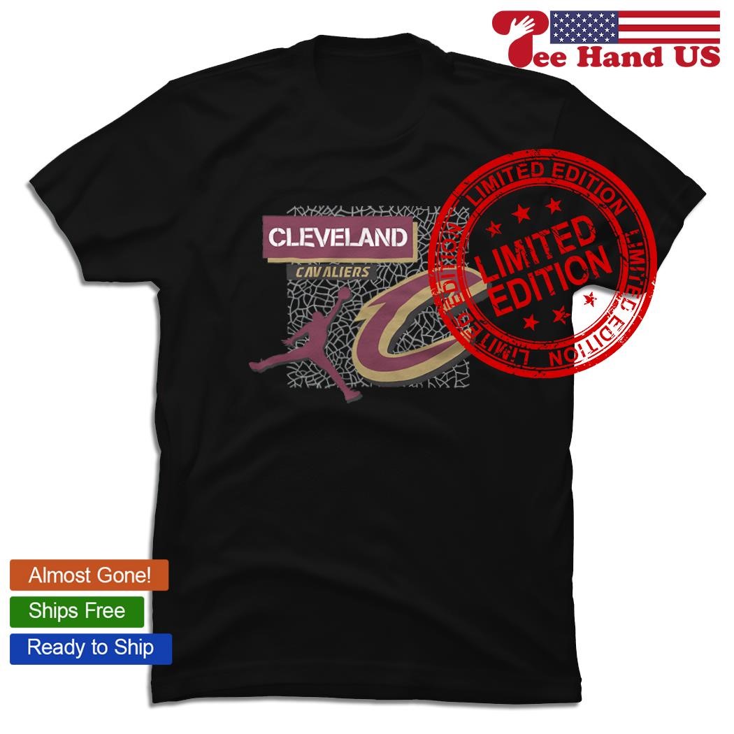 Cleveland Cavaliers Jordan Jump man shirt
