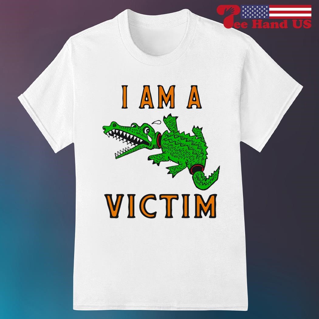 Crocodile i am a victim shirt