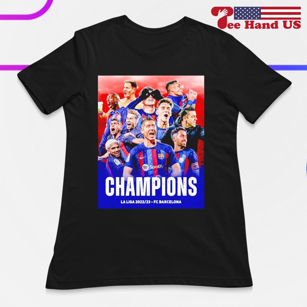 FC Barcelona Champions La Liga 2022 2023 shirt, hoodie, sweater, long  sleeve and tank top