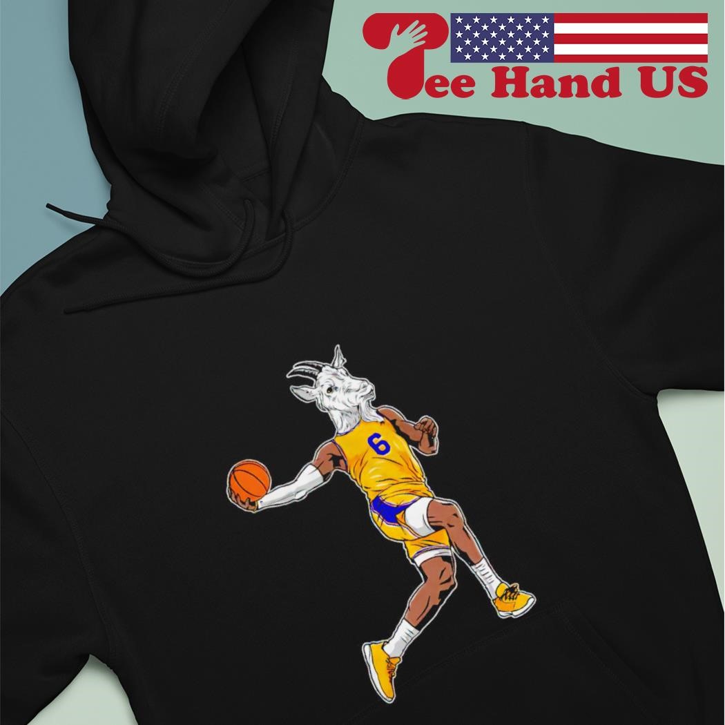 Lebron james shop goat shirt