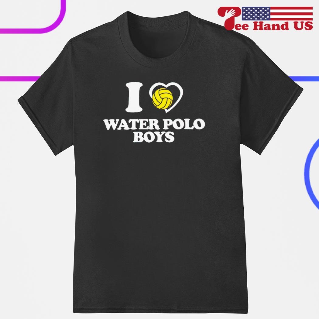 I love water polo boys shirt