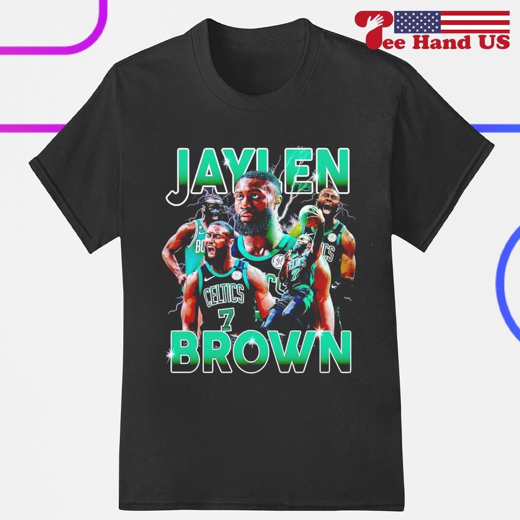 Jaylen Brown lightning Boston Celtics shirt