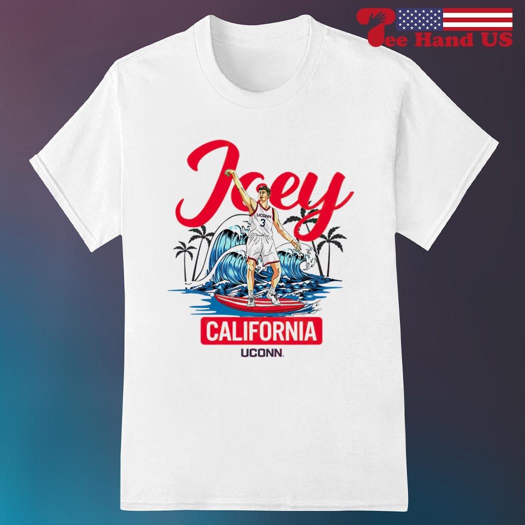 Joey California Uconn shirt