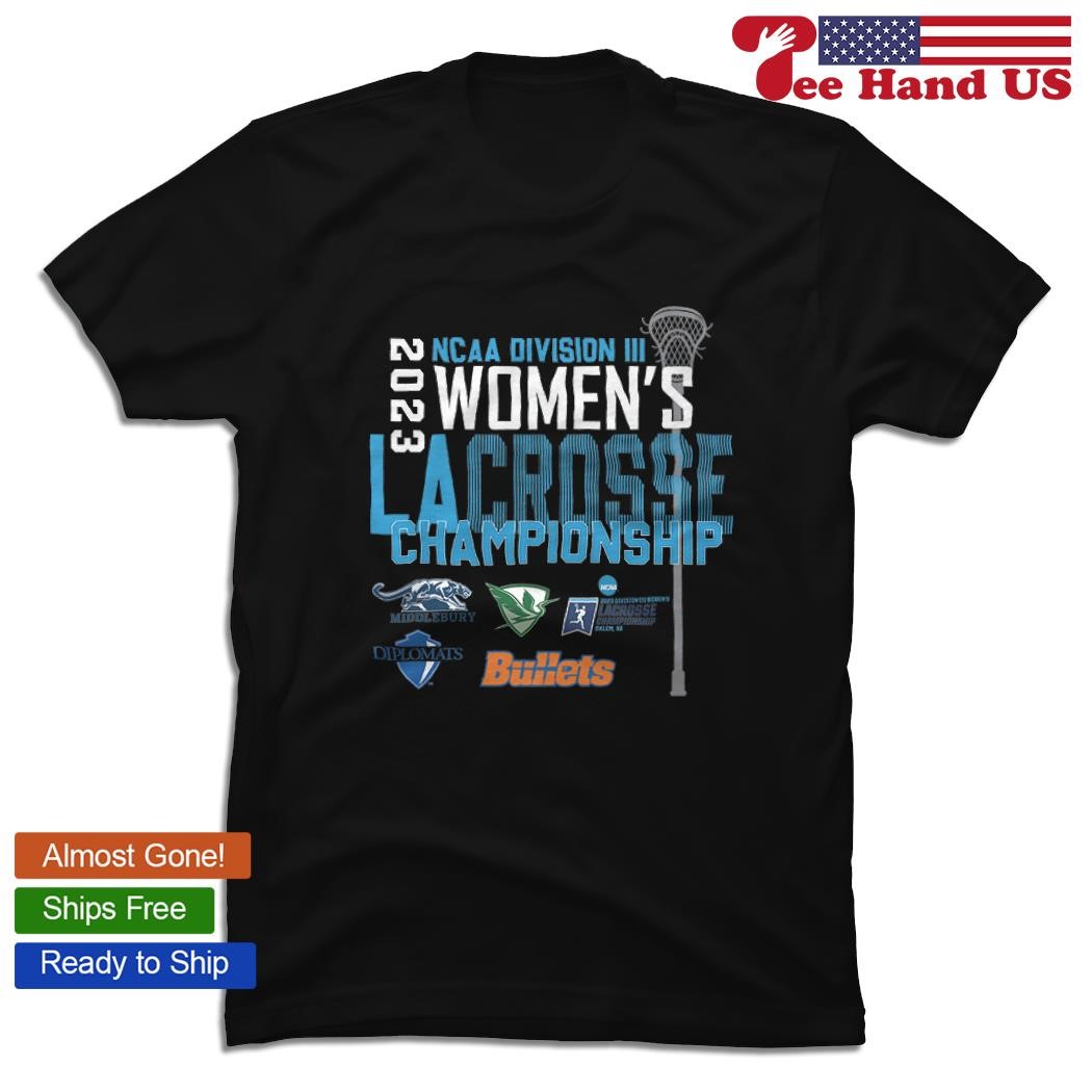 Logo Teams 2023 DIII Women's Lacrosse Championship shirt