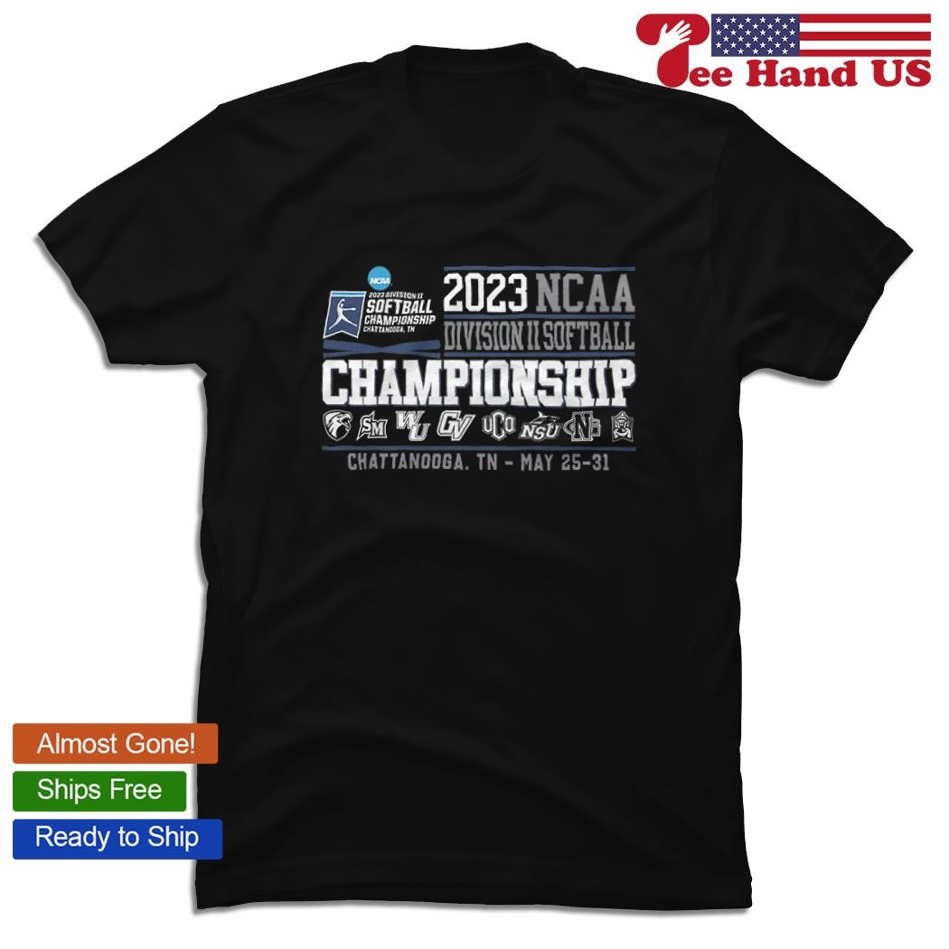 Logo teams 2023 NCCA Division II Softball Championship shirt