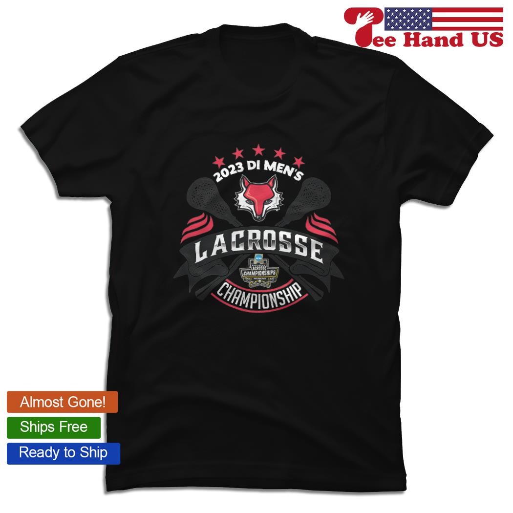 Marist Red Foxes 2023 D I Men's Lacrosse Championship shirt