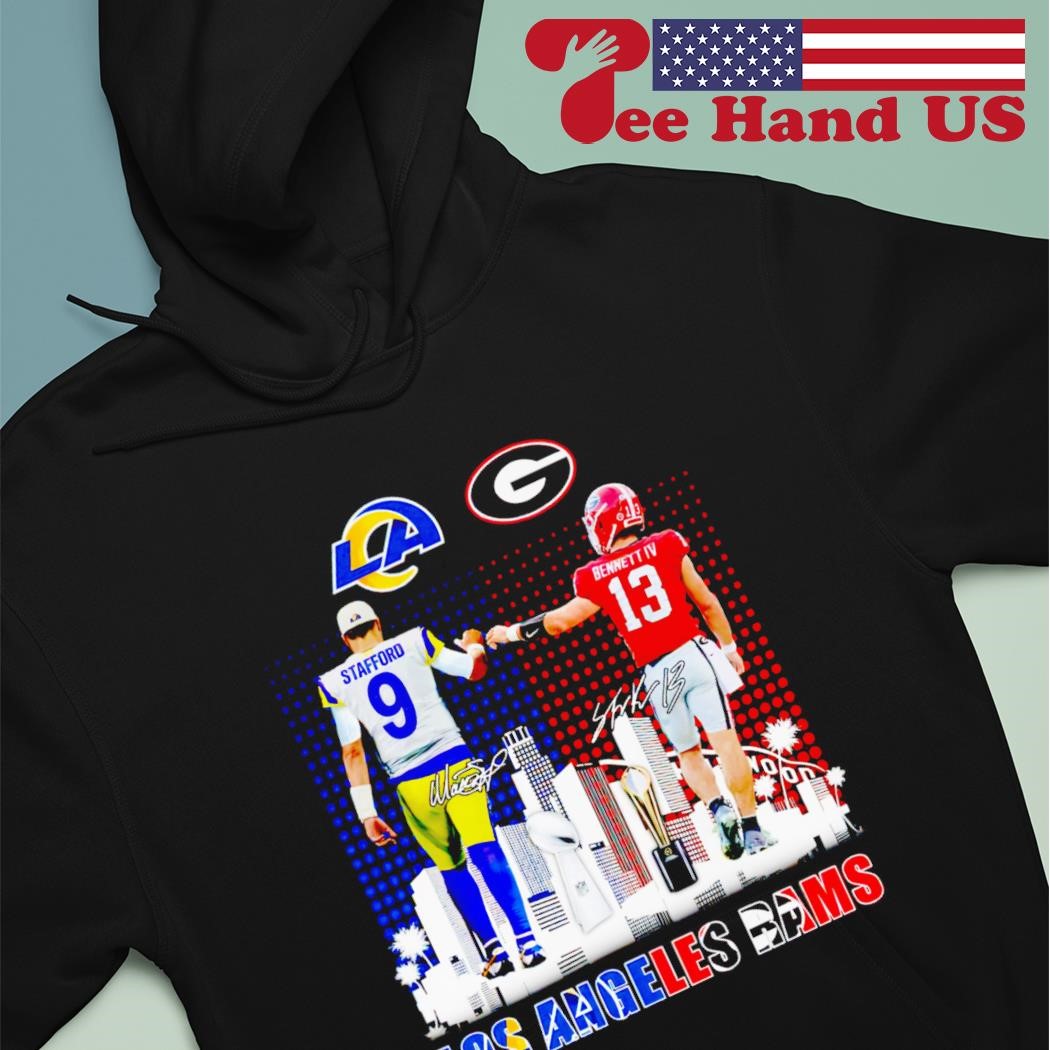 Matthew Stafford and Bennett IV Los Angeles Rams signatures shirt, hoodie,  sweater, long sleeve and tank top