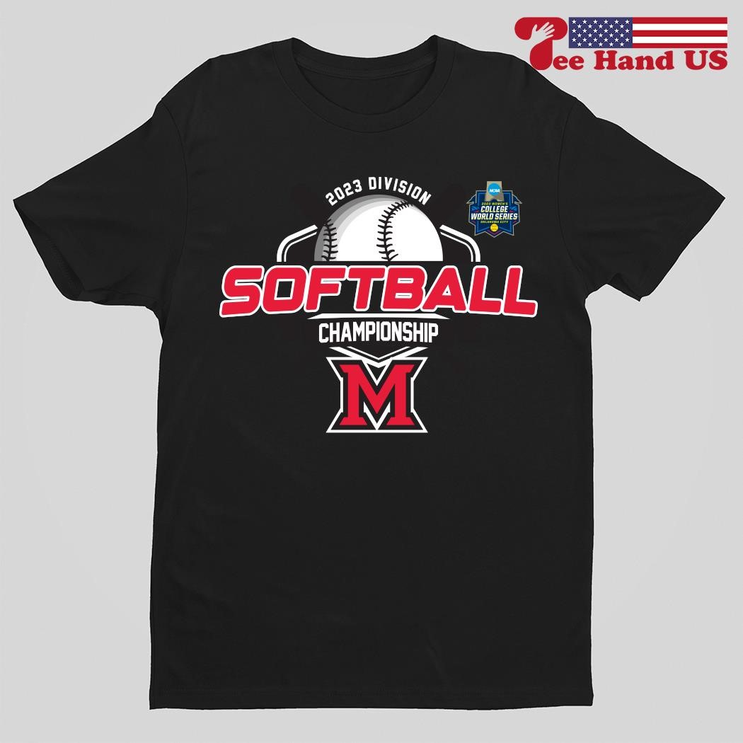 Miami RedHawks 2023 NCAA Division Softball Championship Oklahoma City shirt
