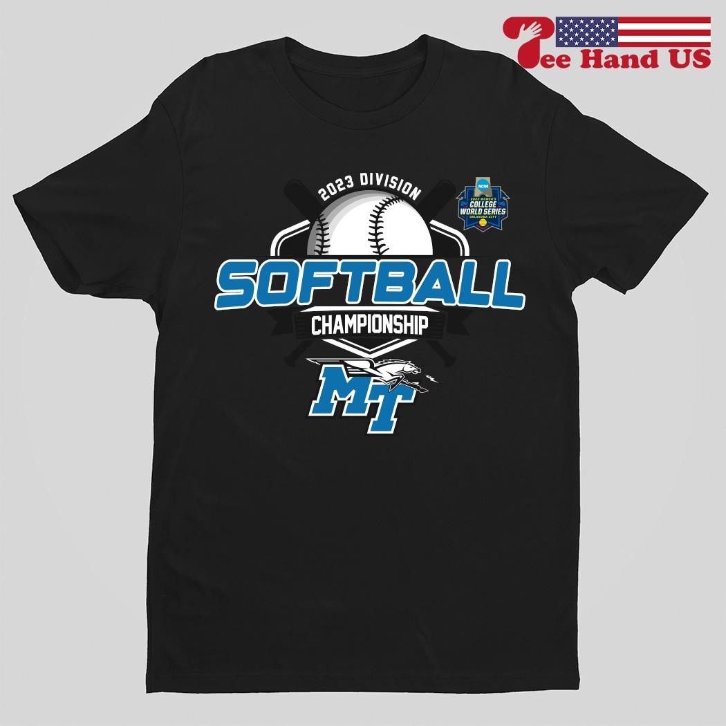 Middle Tennessee Blue Raiders 2023 NCAA Division Softball Championship Oklahoma City shirt