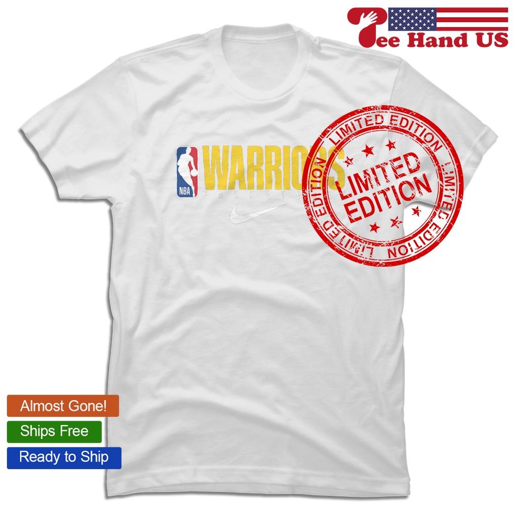 Nike Men's Golden State Warriors Nba Dri-fit Practice T-shirt, White
