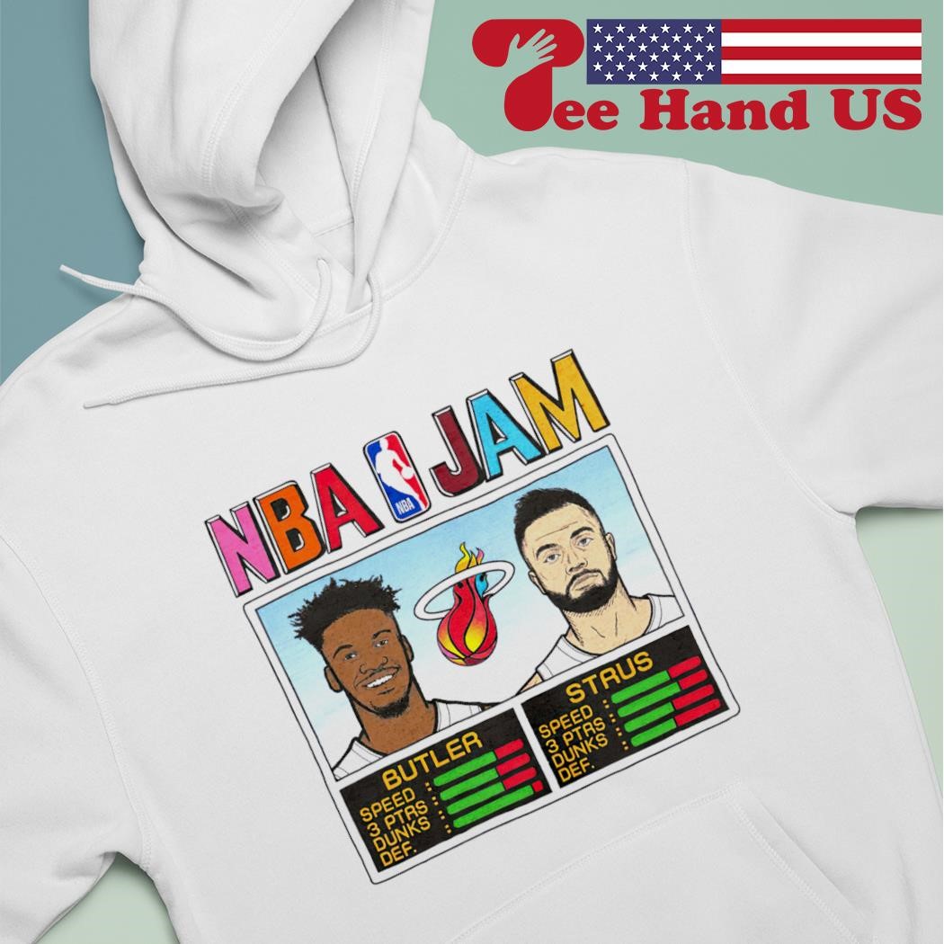 NBA Jam Miami Heat Jimmy Butler and Max Strus shirt, hoodie, sweater, long  sleeve and tank top