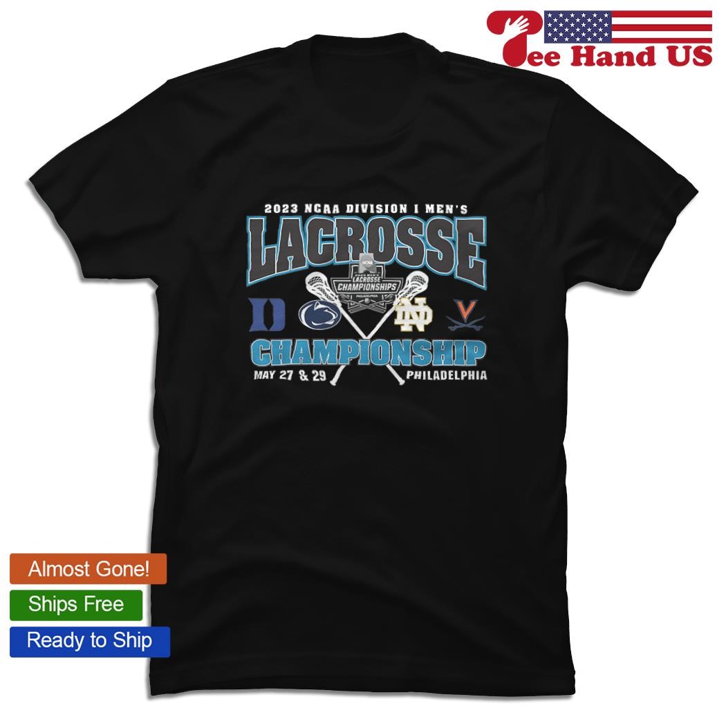 NCAA Division Lacrosse Championship Logo Teams 2023 shirt
