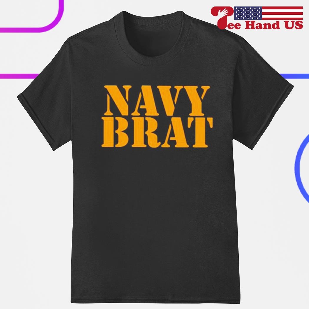 Navy brat shirt