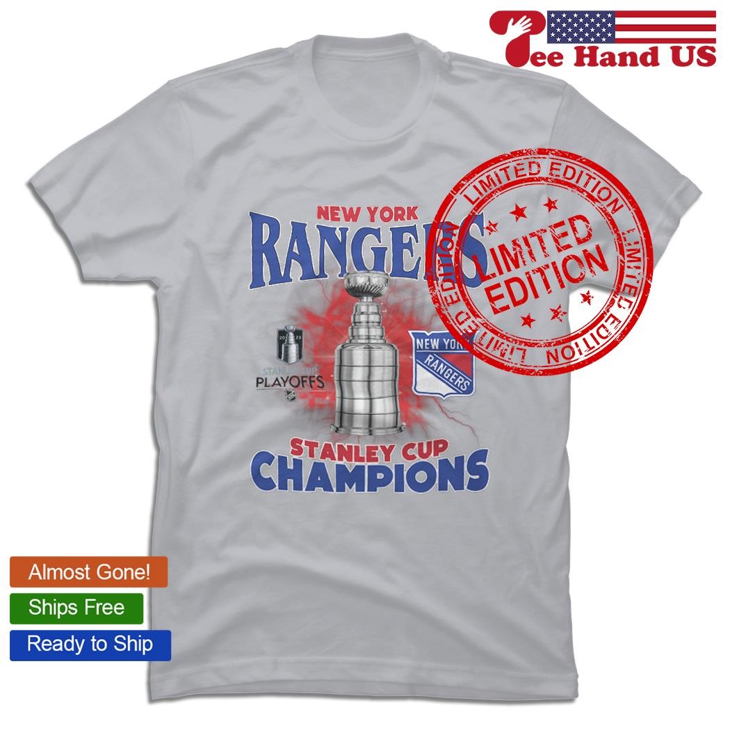 2023 men's royal new york rangers stanley cup playoffs shirt