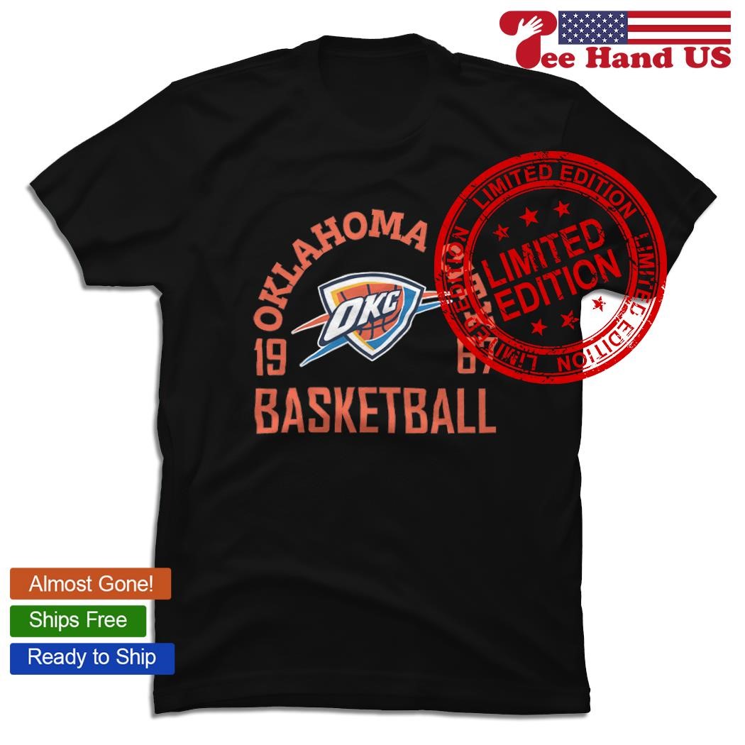 Oklahoma City Thunders baskeball 1967 shirt