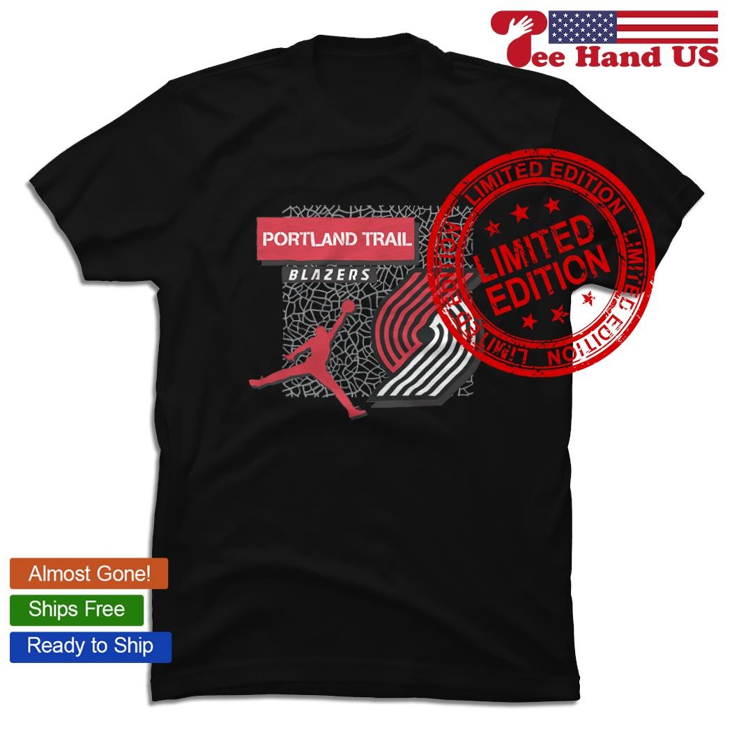 Portland Trail Blazers Jordan Jump man shirt