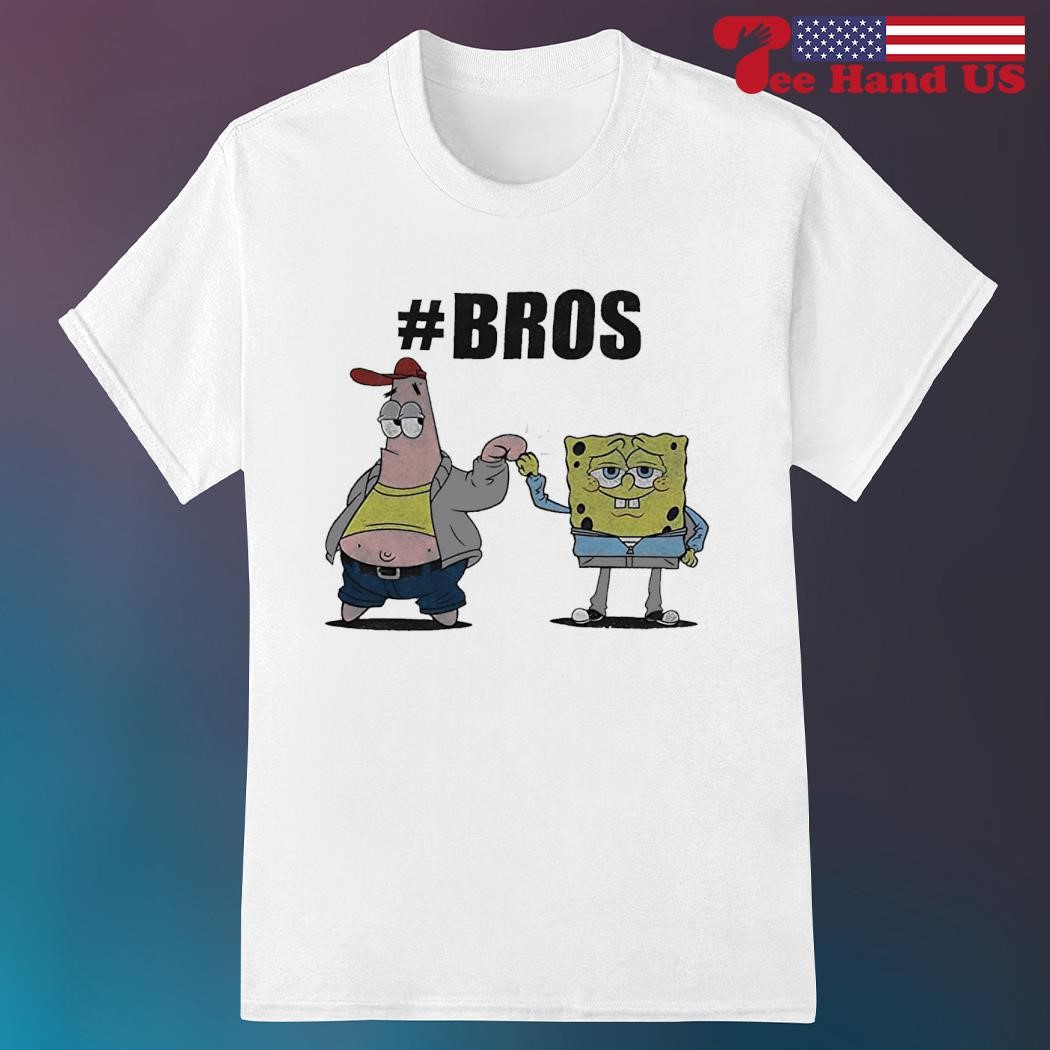 Spongebob and Patrick Hashtag Bros shirt