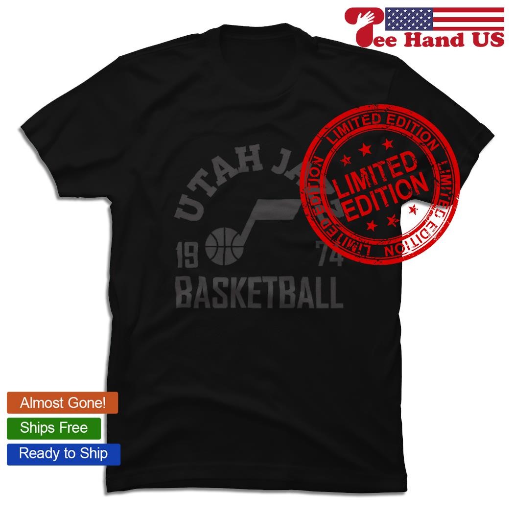 Utah Jazz basketball 1974 shirt