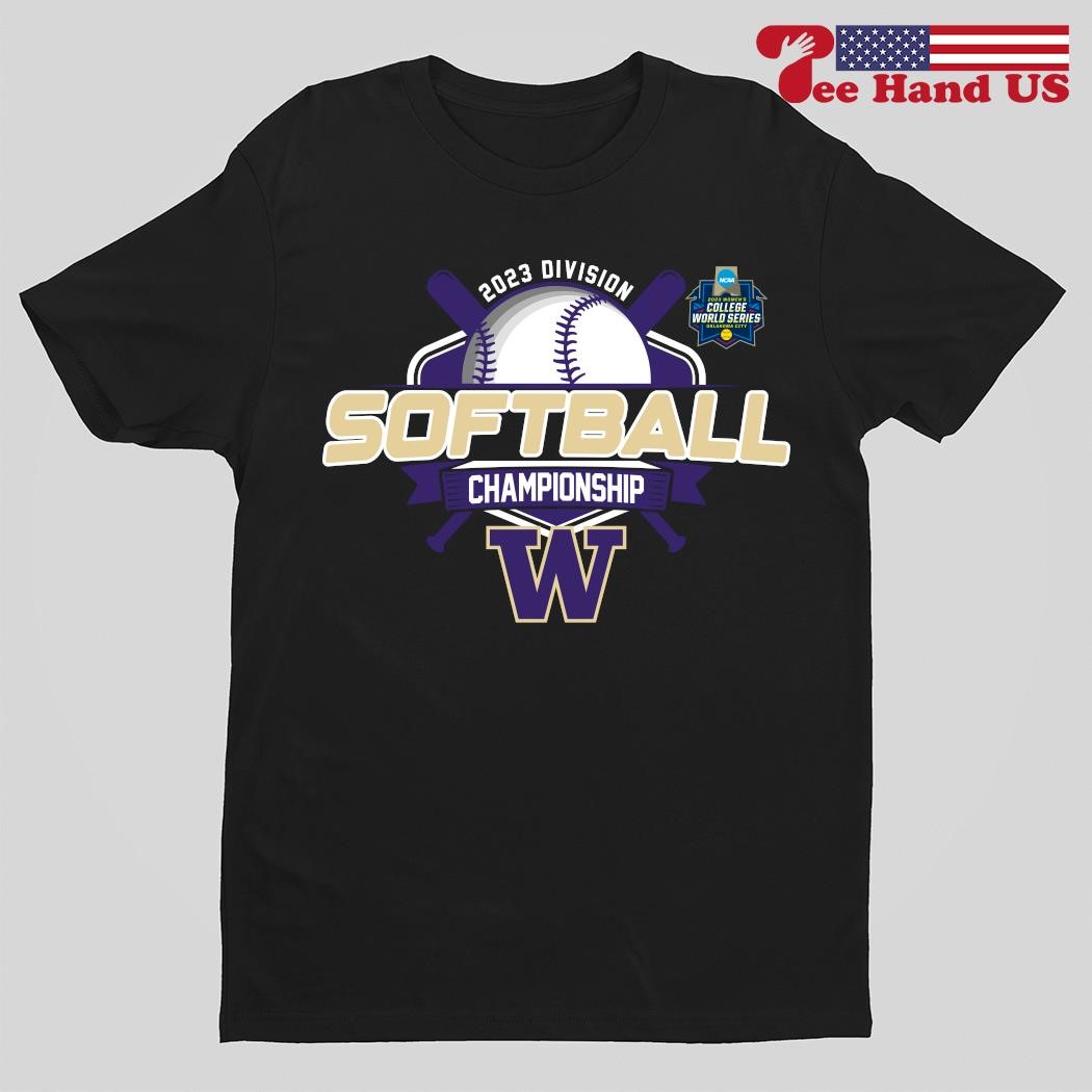 Washington Huskies 2023 NCAA Division Softball Championship Oklahoma City shirt