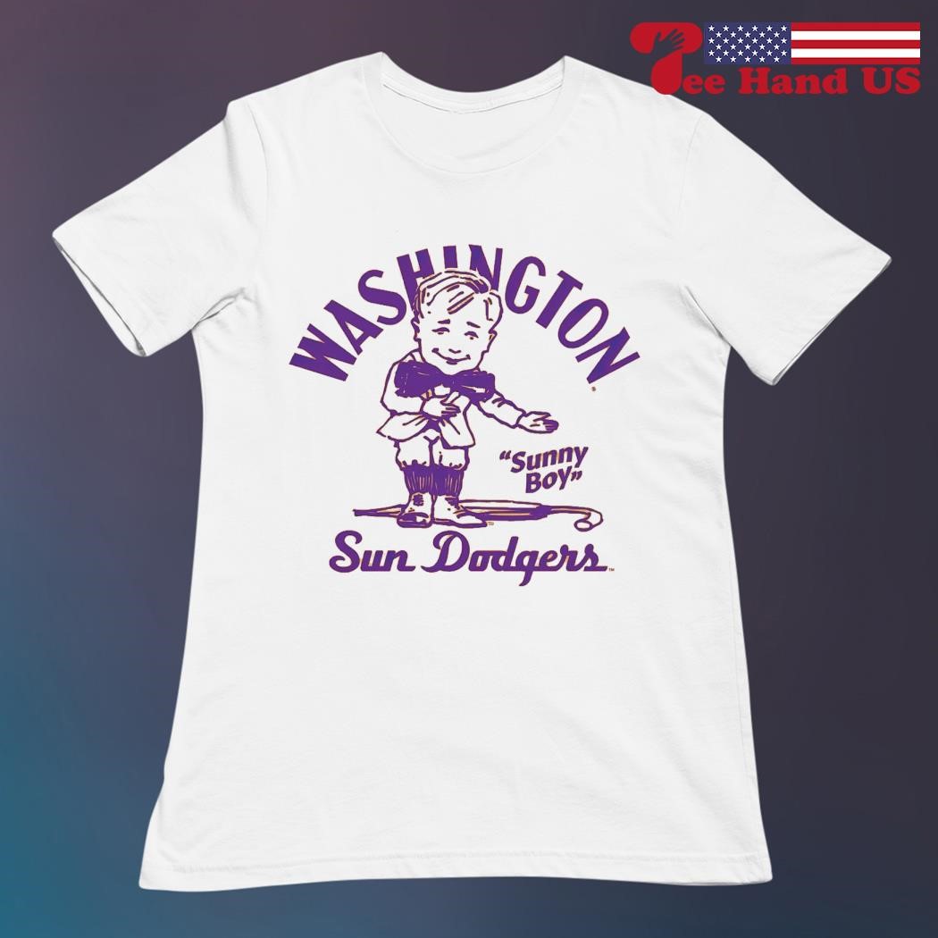 Official Washington huskies sun Dodgers vintage T-shirt, hoodie, tank top,  sweater and long sleeve t-shirt