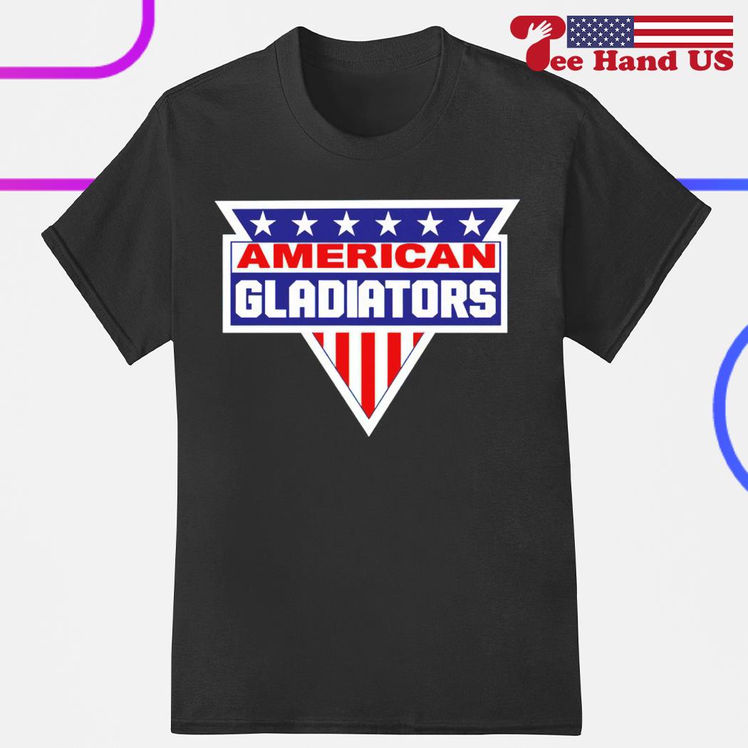 American Gladiators logo shirt