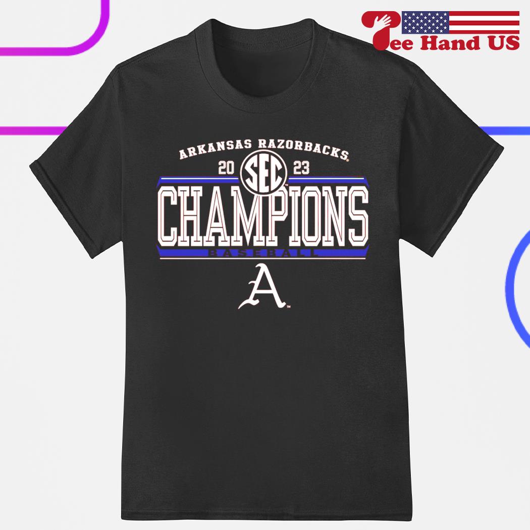 Arkansas Razorbacks 2023 SEC Baseball Regular Season Champions shirt