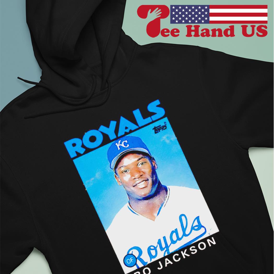 1986 Topps Baseball Bo Jackson Royals shirt, hoodie, sweater, long