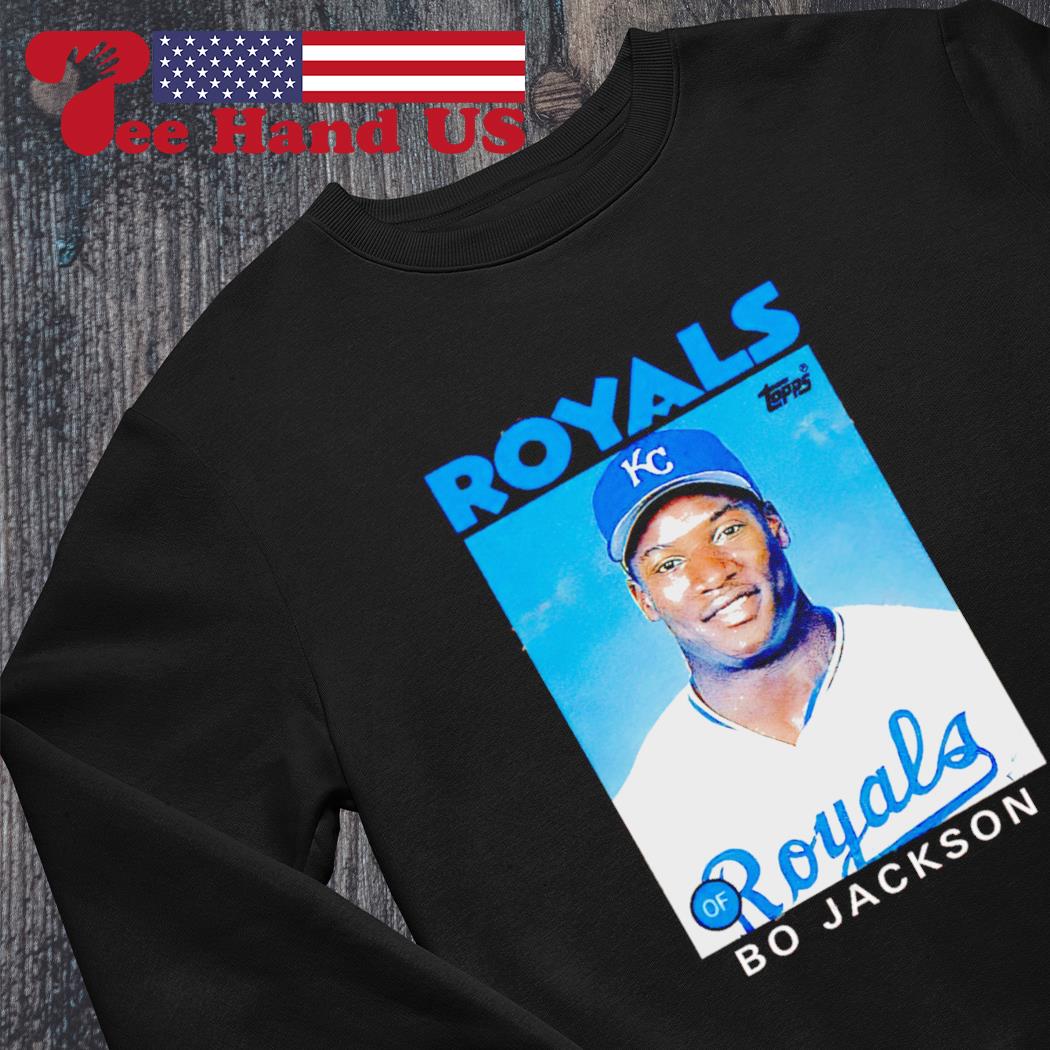 Royals topps bo jackson 2023 shirt, hoodie, sweater, long sleeve and tank  top