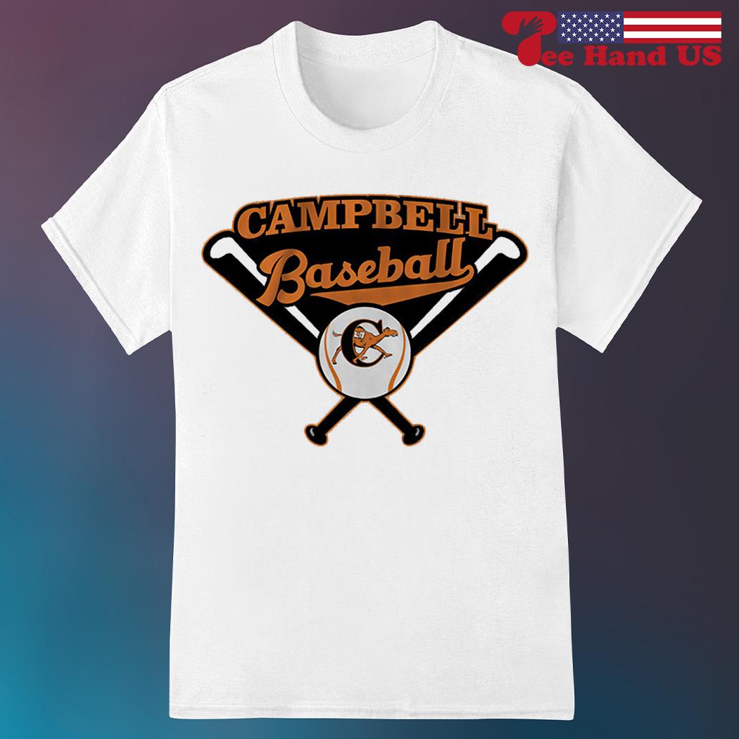 Campbell Fighting Camels baseball logo shirt