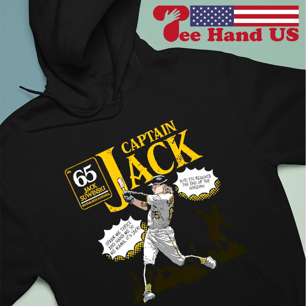 Captain Jack Suwinski no 65 Pittsburgh baseball shirt, hoodie, sweater and  v-neck t-shirt