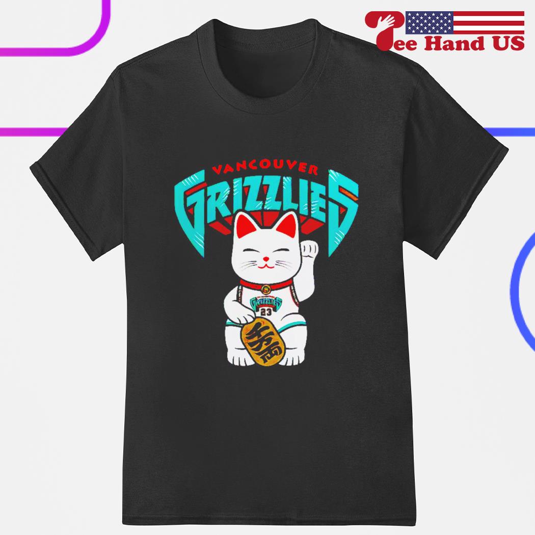 Cat Vancouver Grizzlies shirt