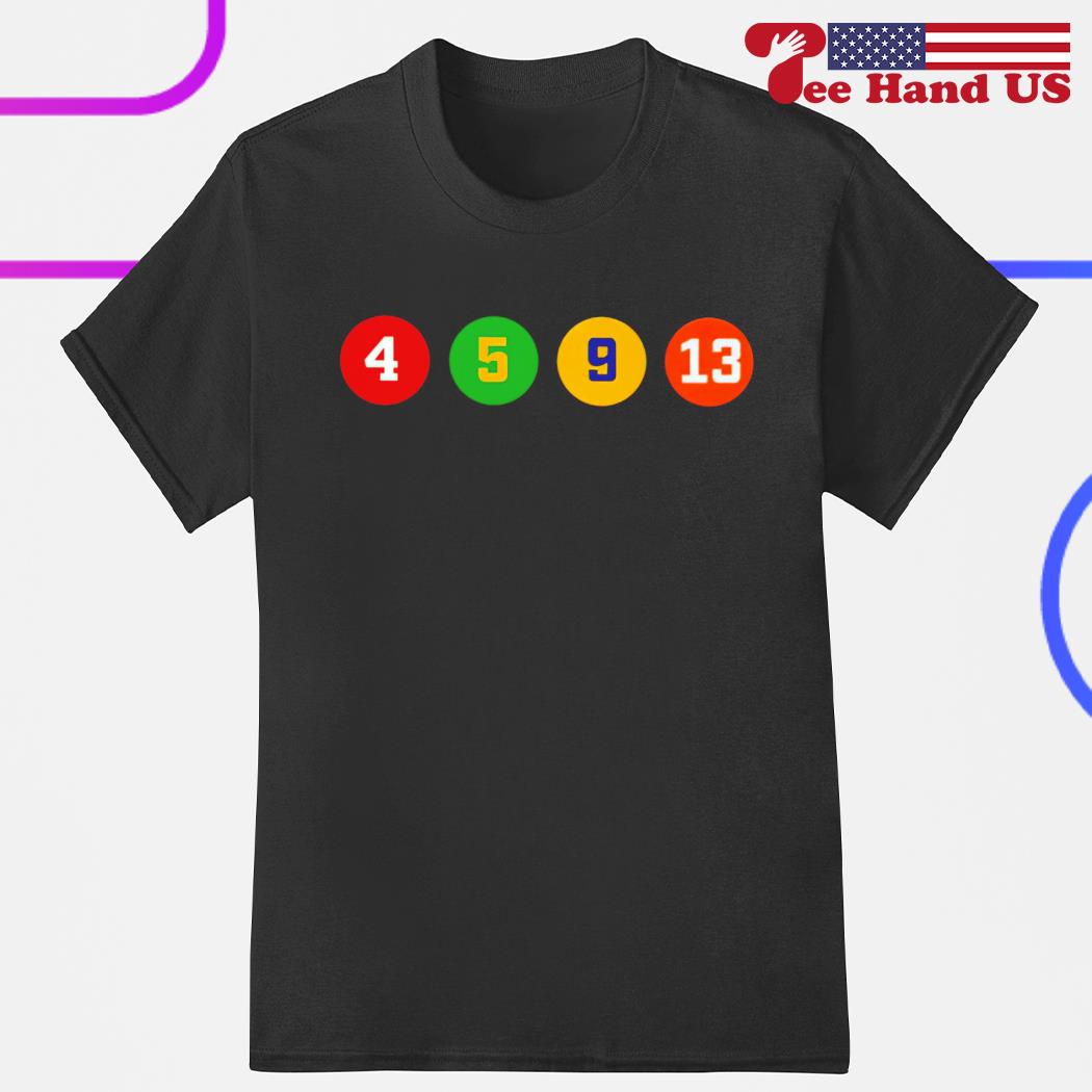 Chief 4 5 9 13 shirt