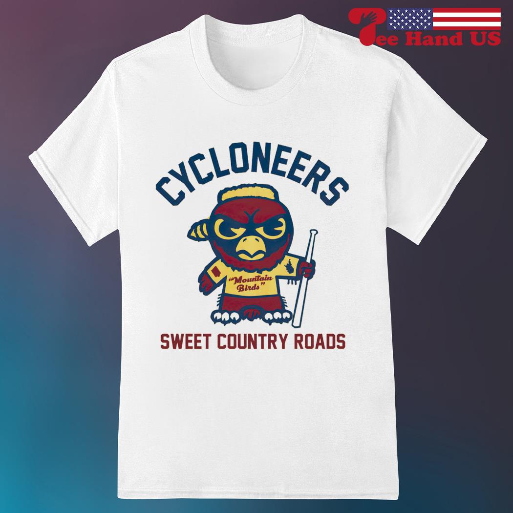 Cycloneers mountain birds sweet country roads shirt