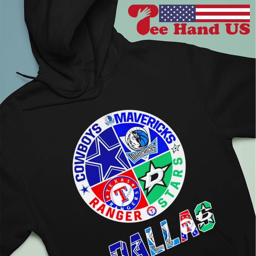 Dallas Cowboys Mavericks Stars and Rangers sport team logos shirt, hoodie,  sweater, long sleeve and tank top