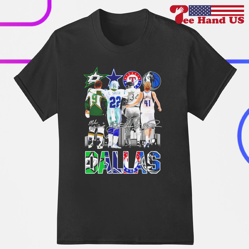 Funny Dallas Cowboys Skyline Team Players Signatures Shirt, hoodie,  sweater, long sleeve and tank top