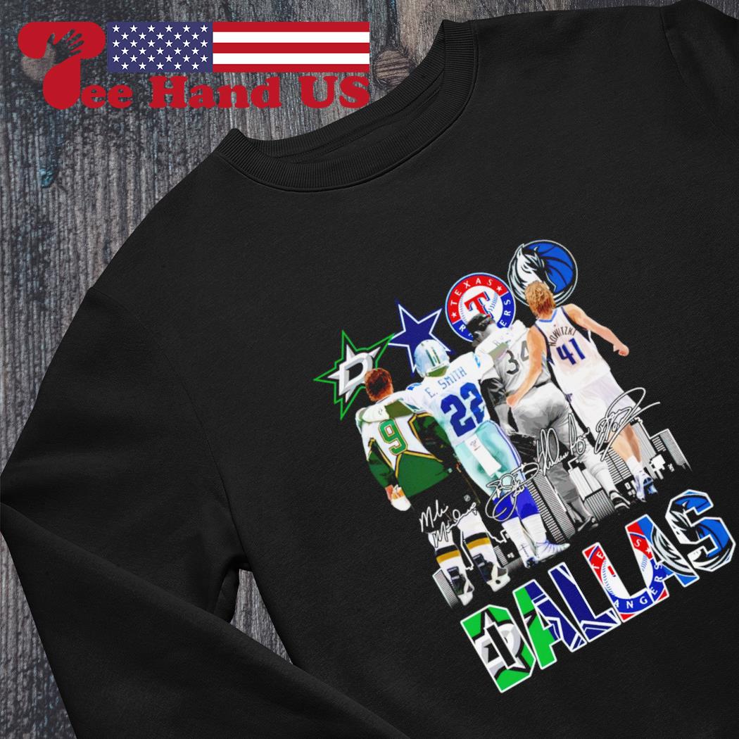 Funny Dallas Cowboys Skyline Team Players Signatures Shirt, hoodie,  sweater, long sleeve and tank top