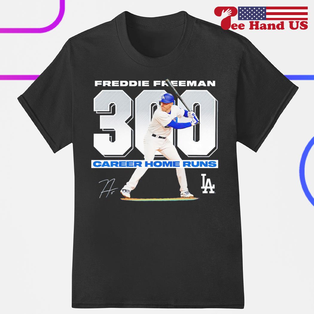 300 Career Home Runs Freddie Freeman Shirt, hoodie, sweater, long sleeve  and tank top