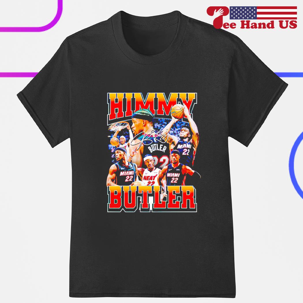 Himmy Butler Miami Heat best player signature shirt