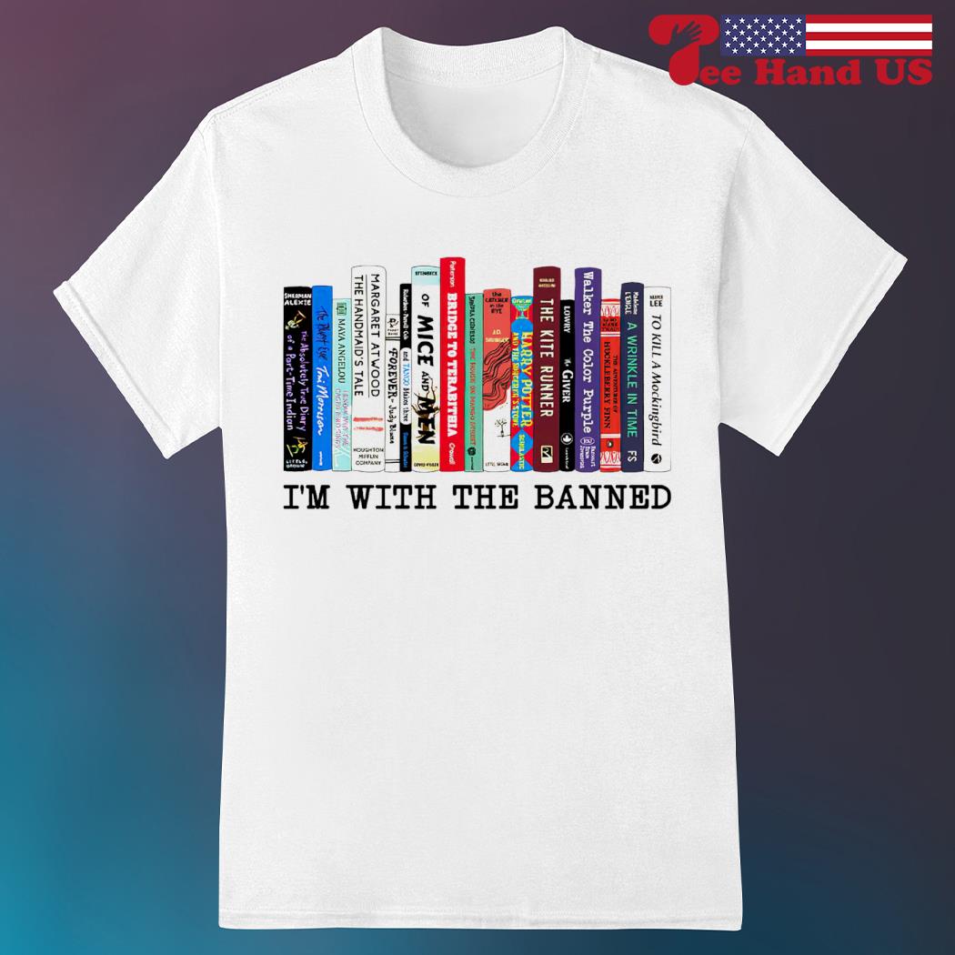 I'm with the banned book shirt