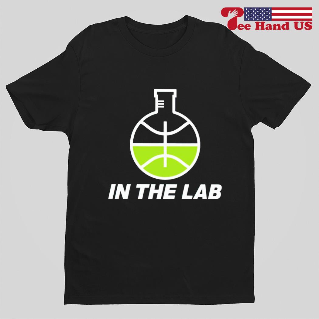 In the lab shirt