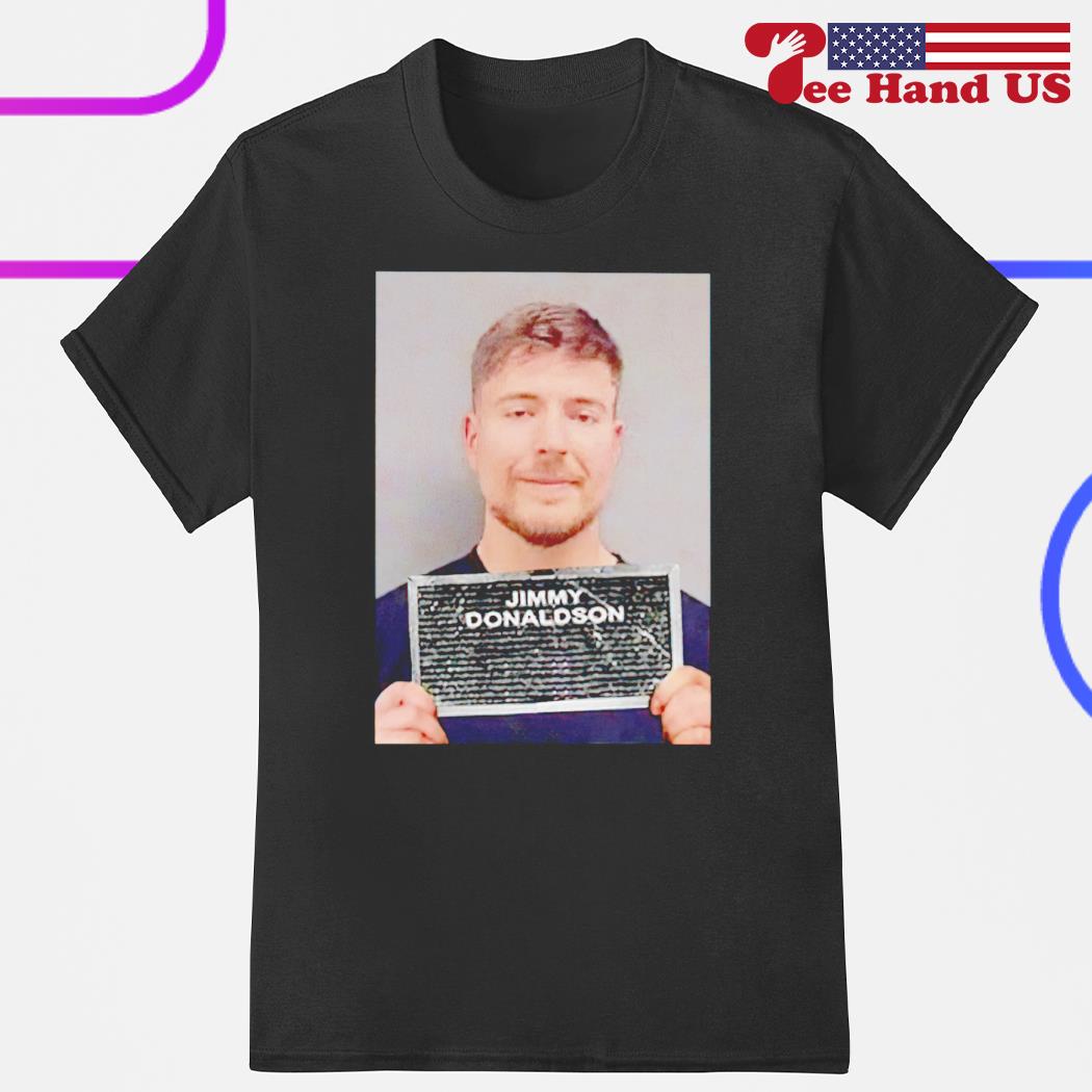 Jimmy Donaldson Mrbeast Arrested shirt